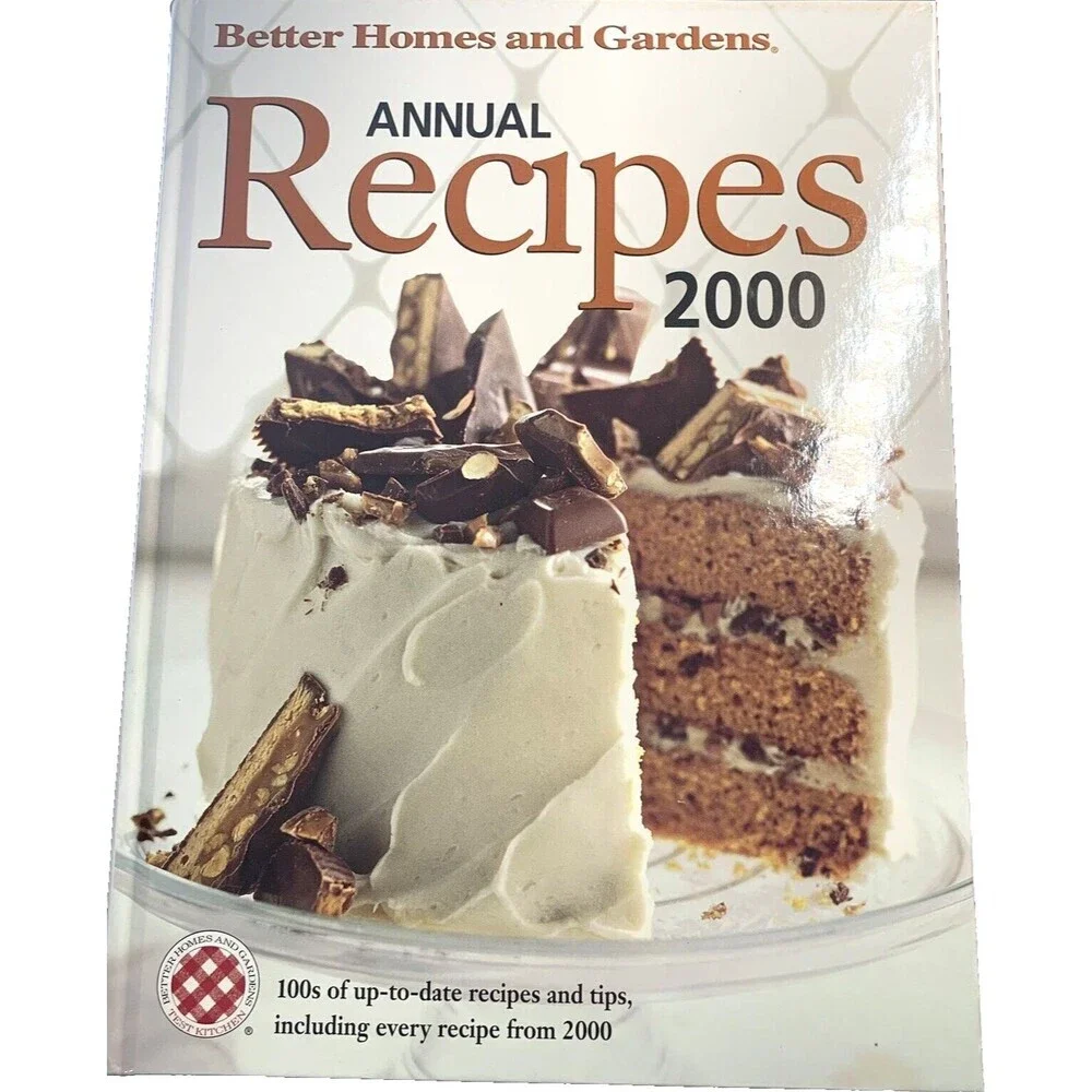 Better Homes and Gardens Annual Recipes 2000 - Hardcover - Pristine Condition
